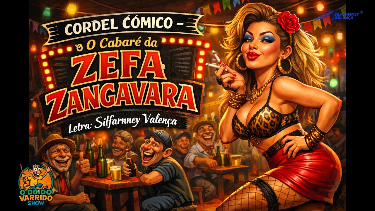 🎶 CORDEL – O Cabaré da Zefa Zangavara | 𝓢𝓲𝓵𝓯𝓪𝓻𝓷𝓷𝓮𝔂 𝓥𝓪𝓵𝓮𝓷𝓬̧𝓪