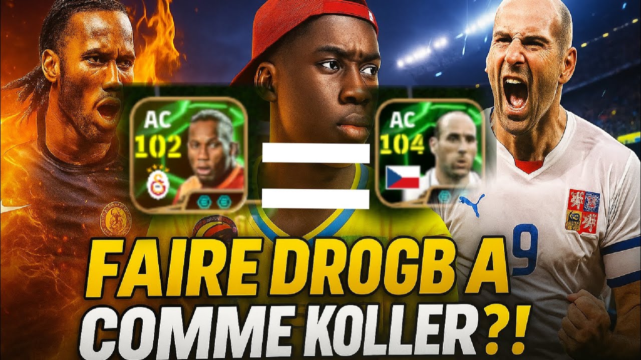 Comment faire Drogba comme Koller #efootball 