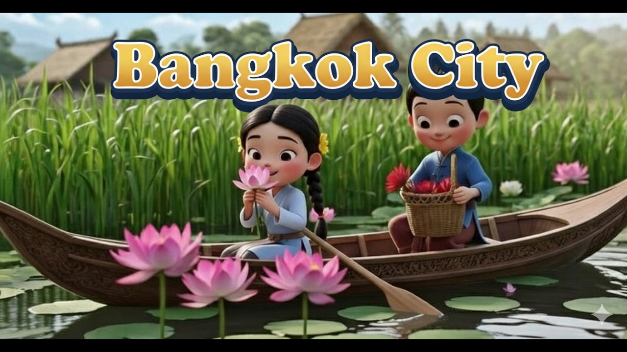 Bangkok City 3D Stylized / Cut #บางกอก ซิตี้ #สไตล์การ์ตูน3มิติ#animation #cartoon #เรารักประเทศไทย