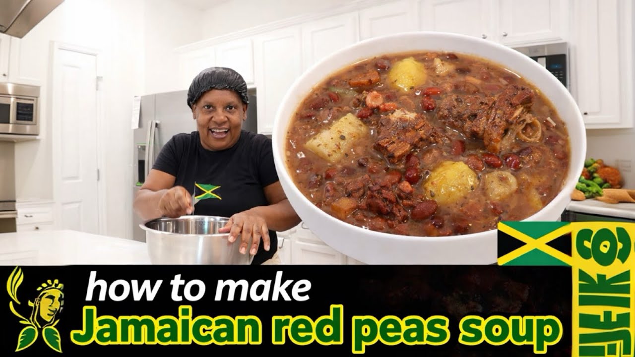The Best Jamaican Red Peas Soup