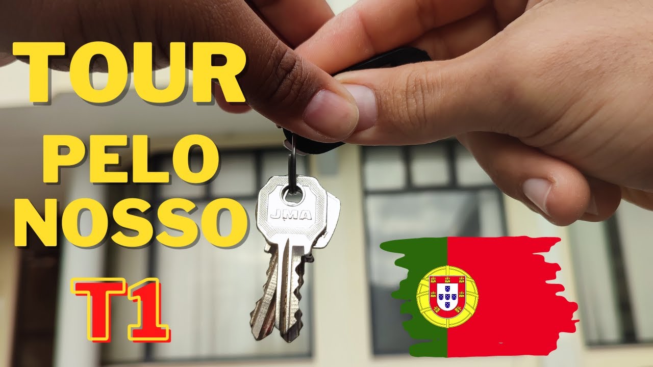 TOUR PELO NOSSO T1 EM PORTUGAL🇵🇹