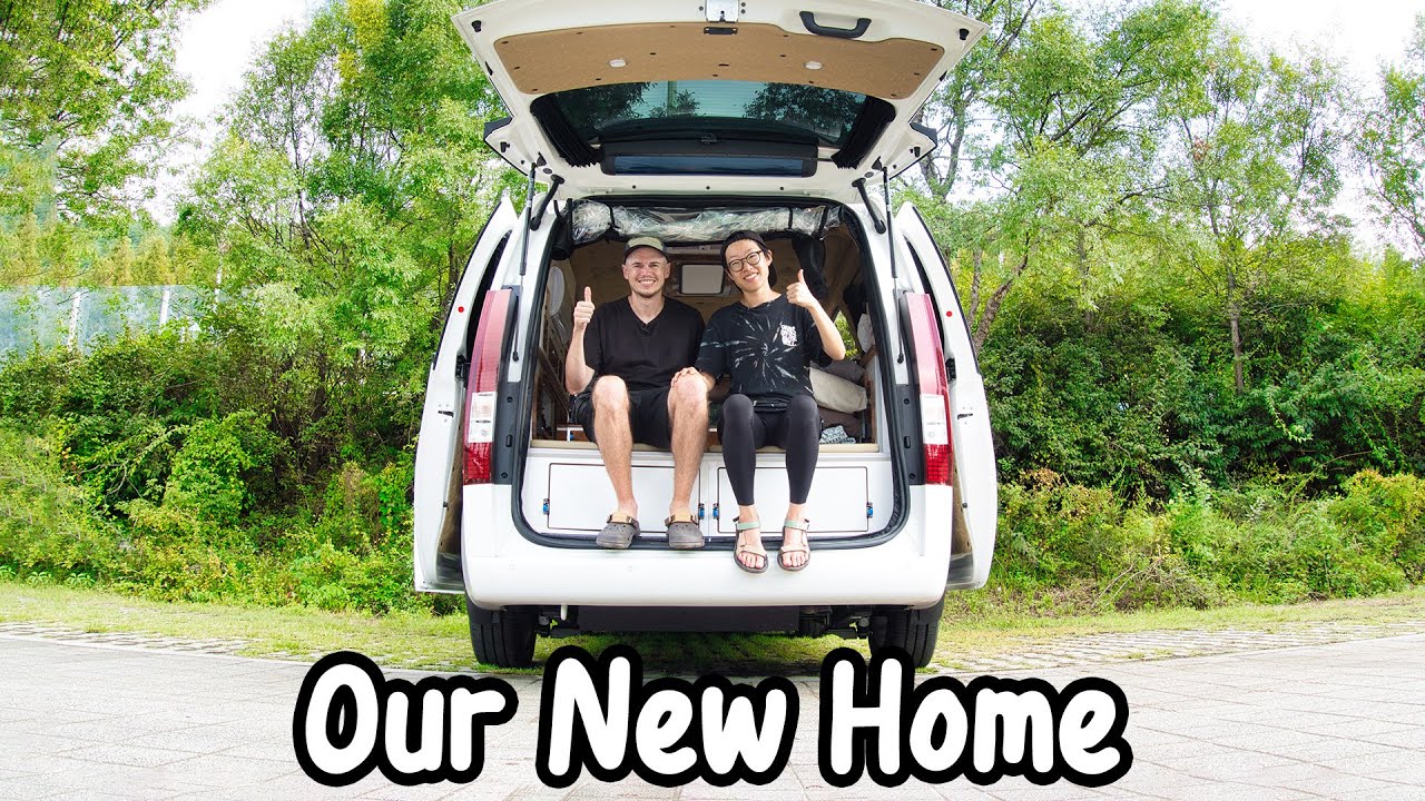 Moving Out of Our House into a Van! 🇰🇷 Tour of Our New Home
