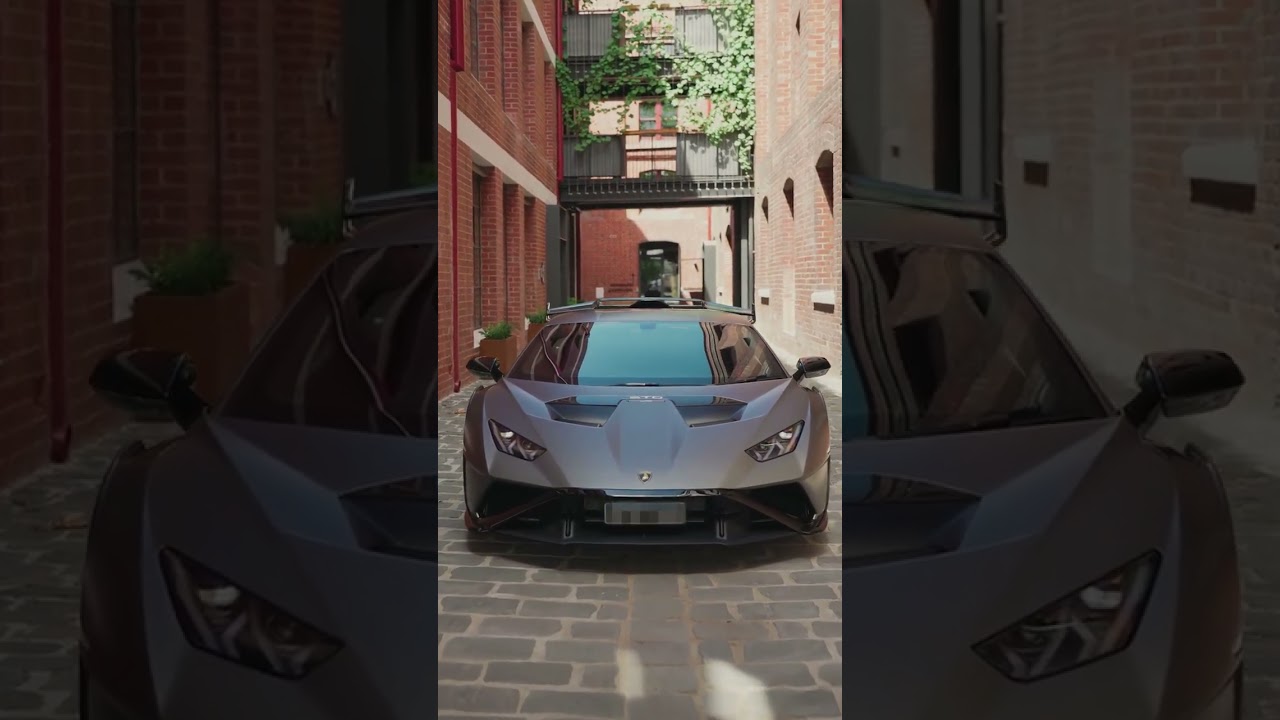 The showstopping Lamborghini Huracan STO, finished in Grigio Titans #shorts #cavaloprestige