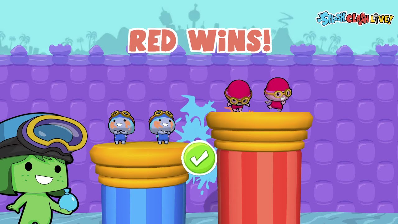 The Foos vs. Kid Coders in Splash Clash Live! 1PM