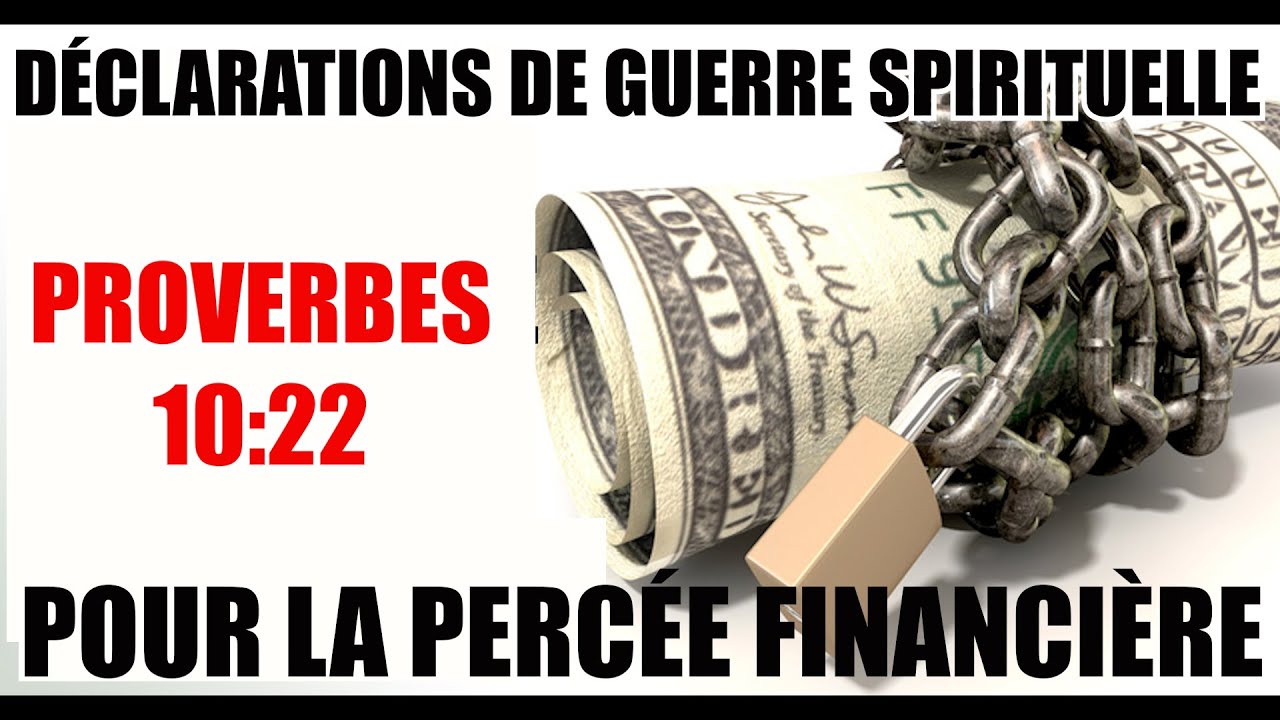 Prière puissante Pour une Percée Financière | Déclare la Guerre à la Pauvreté