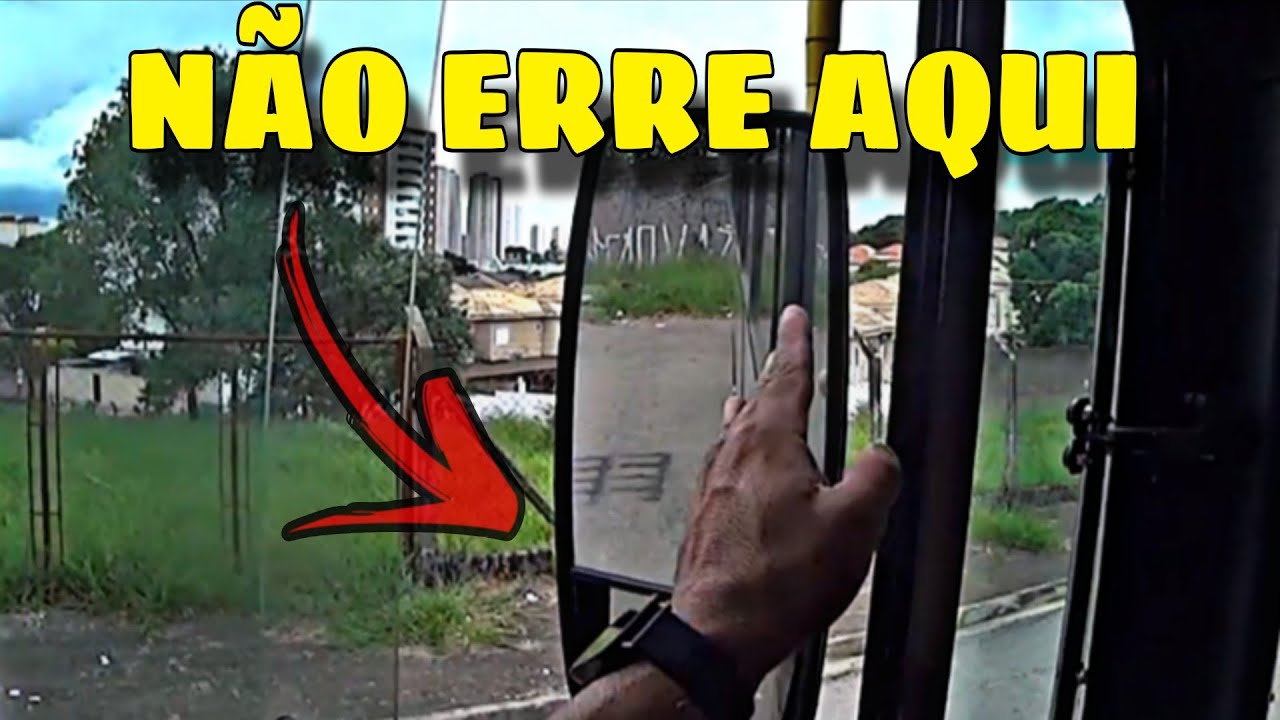 Como ajustar corretamente os retrovisores do ônibus | Dica pra iniciantes