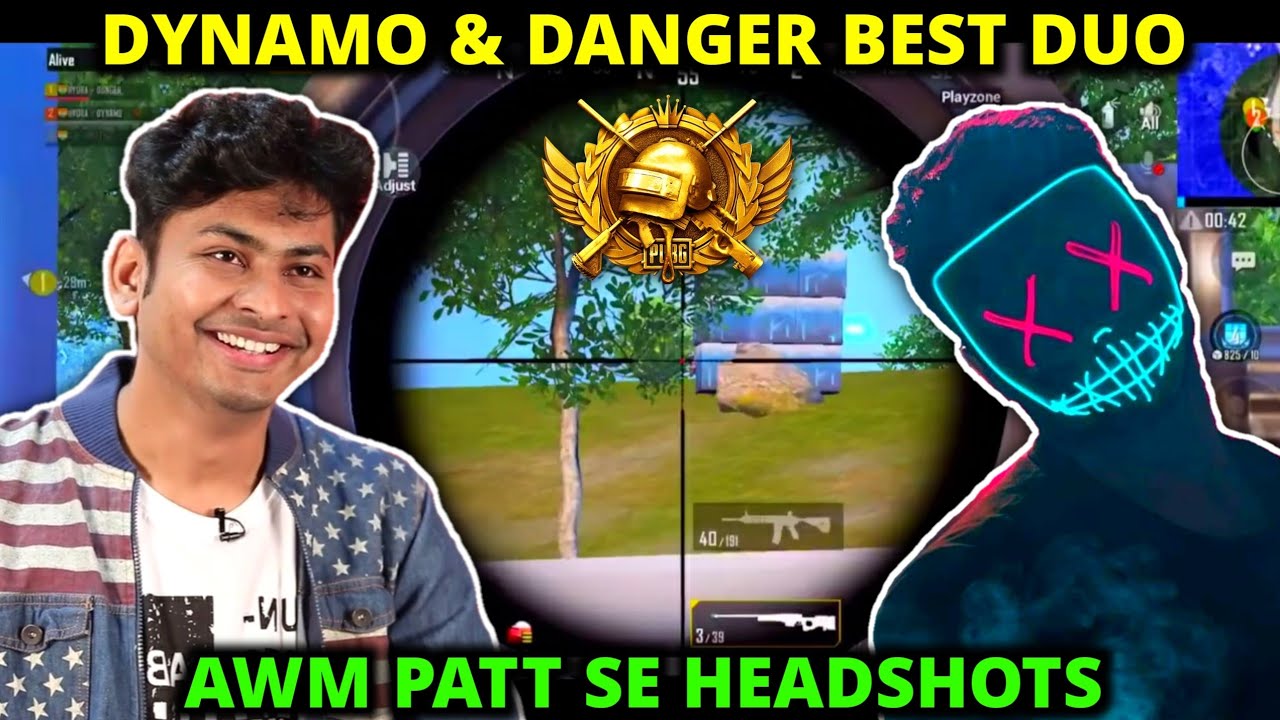 DYNAMO + HYDRA DANGER BEST DUO MATCH IN CONQUEROR LOBBY - PUBG MOBILE