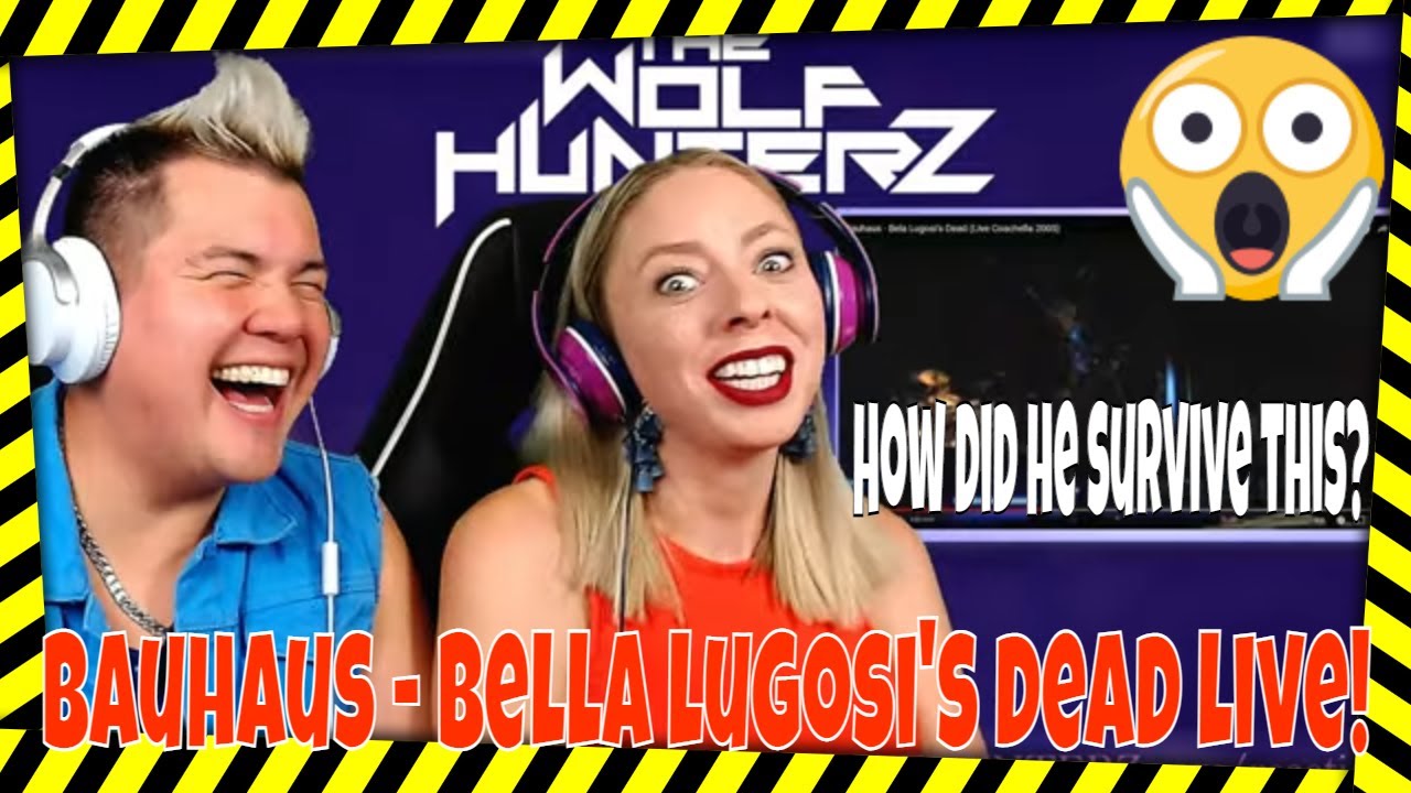 Bauhaus - Bela Lugosi's Dead (Live Coachella 2005) THE WOLF HUNTERZ Jon and Dolly Reaction
