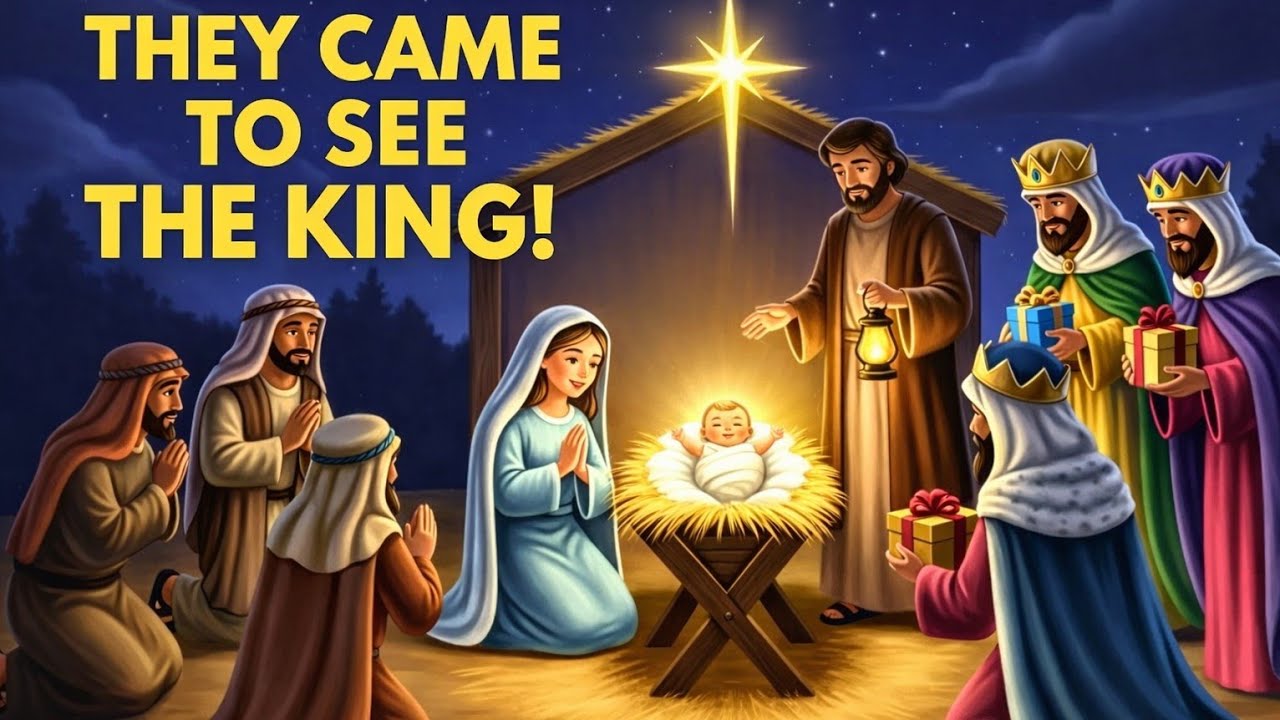 Shepherds & Wise Men Visit Baby Jesus | Come and See the King | Christmas Bible Story for Kids