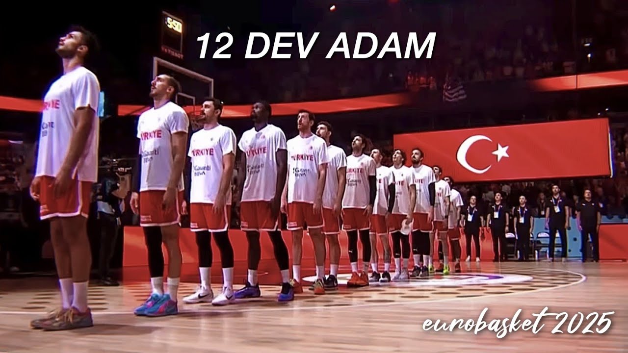 12 Dev Adam - Avrupa İkinciliği 🏀🥈