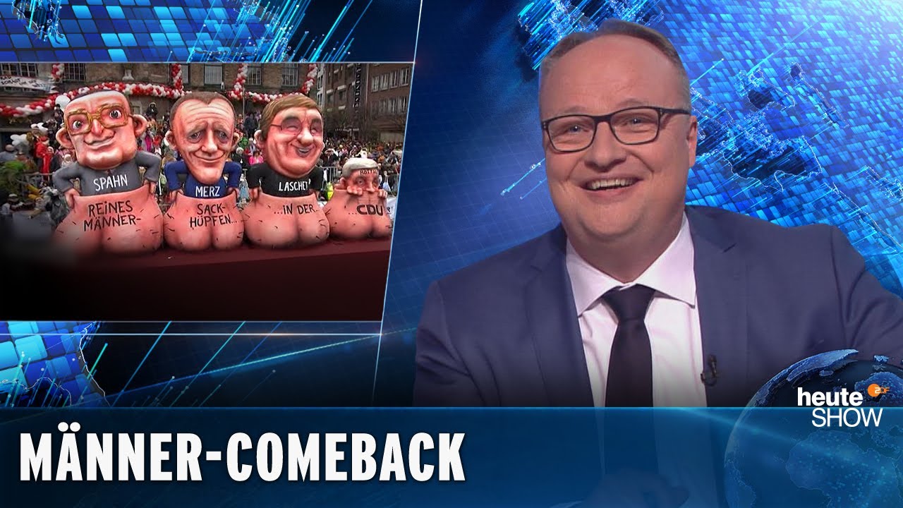 Führungskrise in der CDU: Wer hat das Zeug zum Parteichef? | heute-show vom 28.02.2020