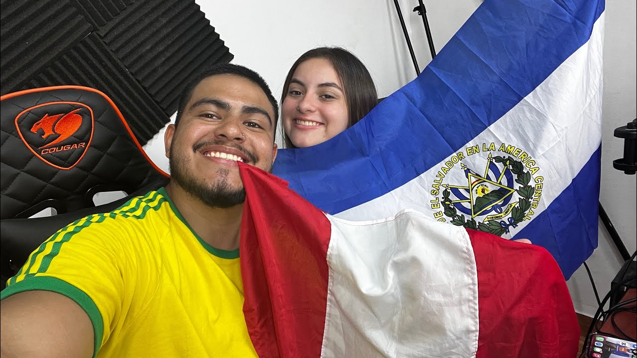 DESDE PERÚ CON MI NOVIA ❤️ ¿QUE LE PARECE MI PAIS? 🇸🇻🇵🇪