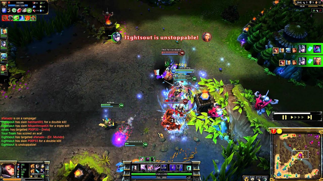 League Of Legends - PentaKill Steal
