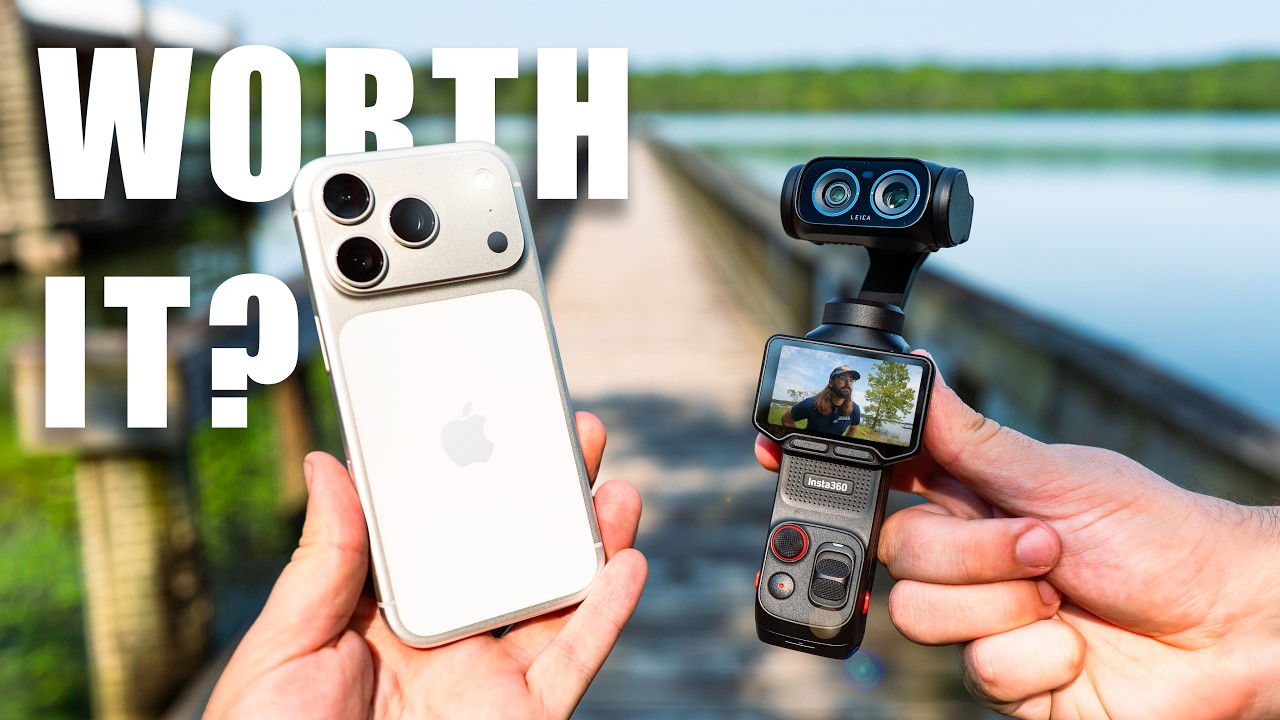 Insta360 Luna Ultra против iPhone 17 Pro | Какая карманная камера лучше?