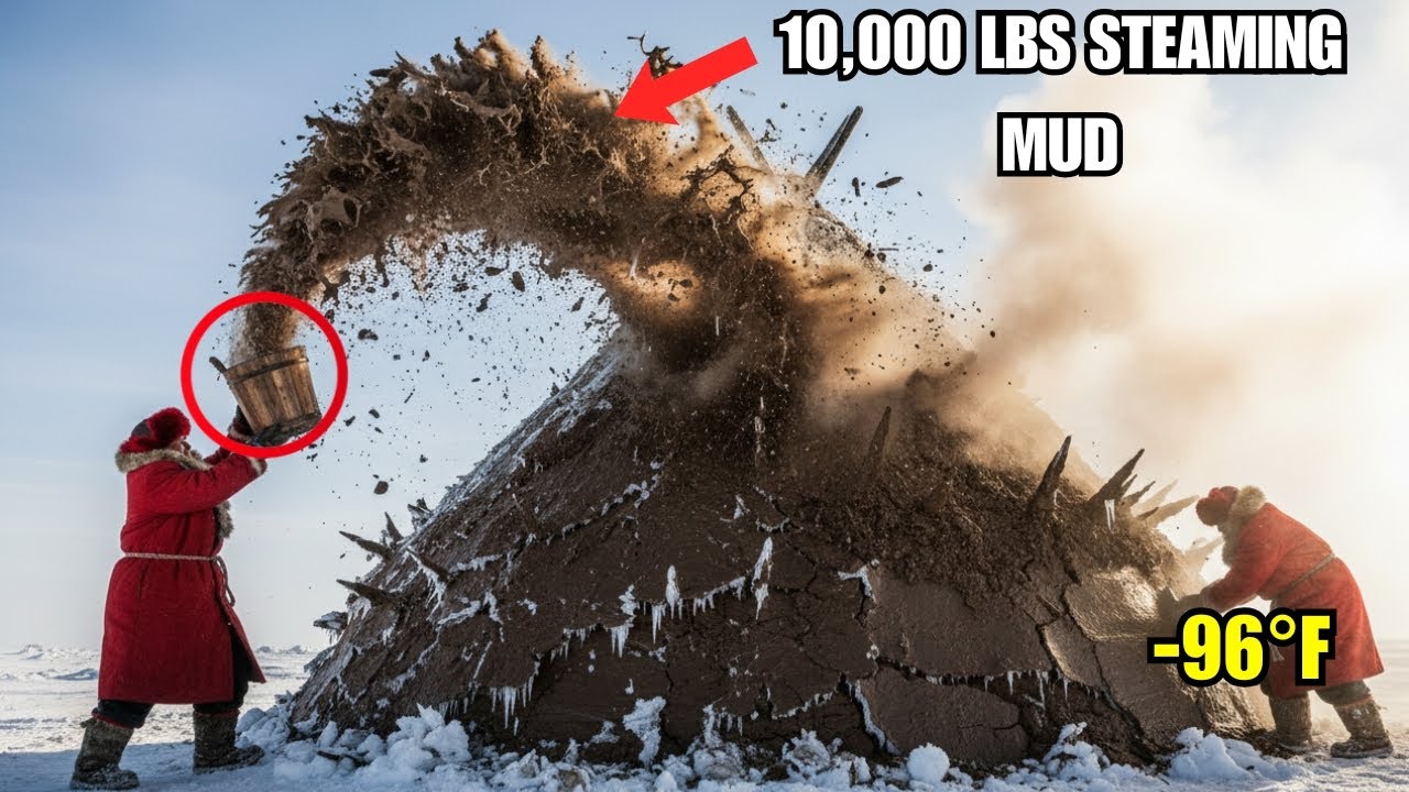 Arctic Engineering: How Nomads Use 10,000 Lbs of Mud to Defy -96°F