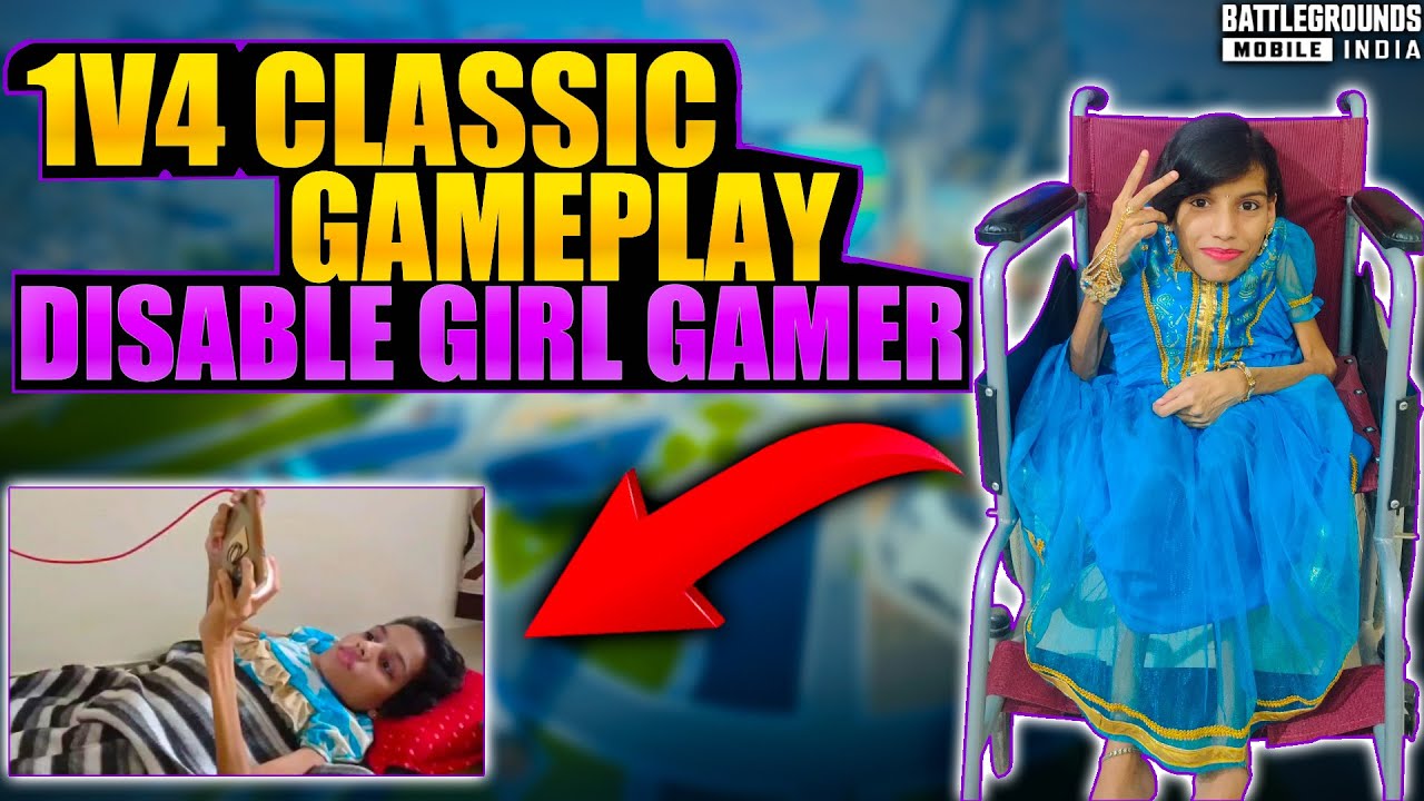 Solo Vs Squad Classic Gameplay 💪 Disable Girl Gamer #RoadTo7kSubs #komalYT