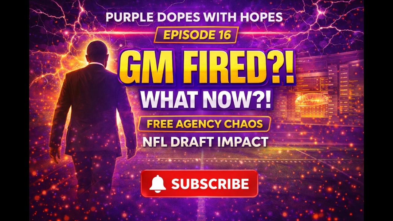 The Minnesota Vikings DECISION that NONE of us saw coming!!!!! - Episode 30