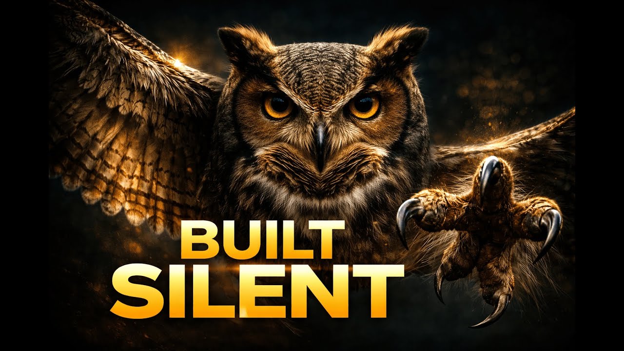 Silence as a Weapon : How Owls Fly, Hear, and Kill in the Dark