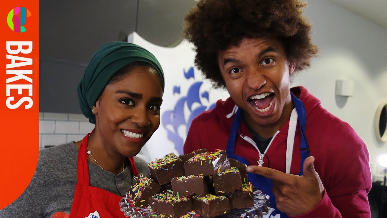 Rainbow Fudge by Nadiya Hussain