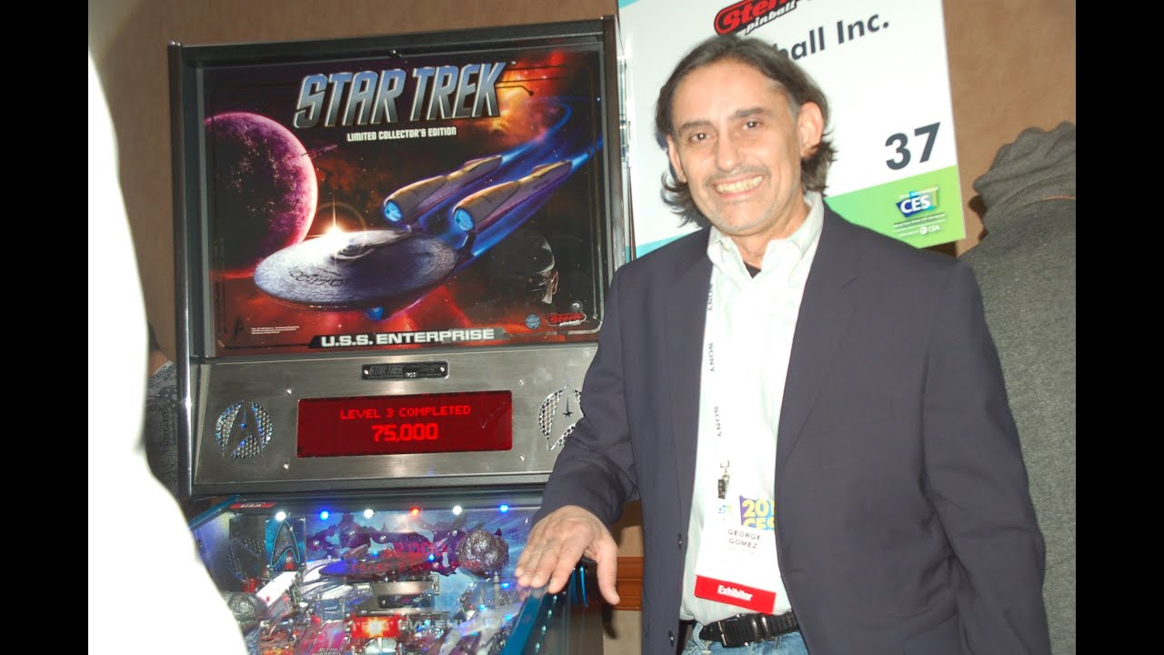 Stern Pinball's George Gomez talks #Tech & Gaming