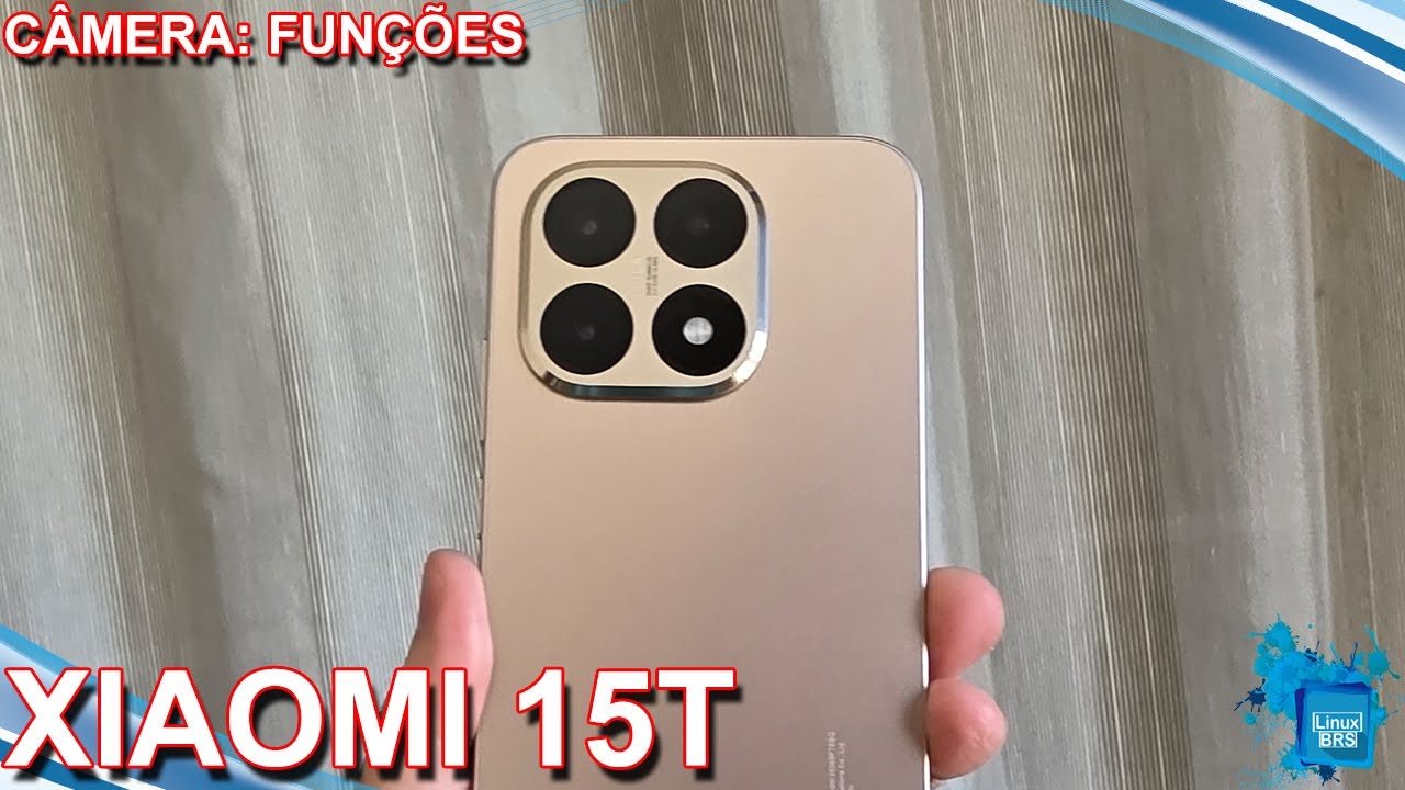 XIAOMI 15T - CÂMERA: FUNÇÕES