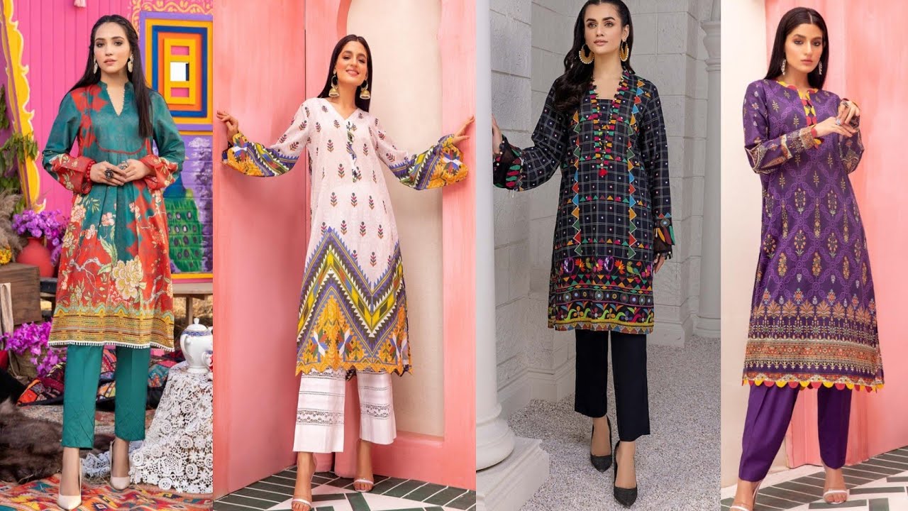 Beautiful kurti design 2022 Lawn suit design 2022 | Lawn shirt design
