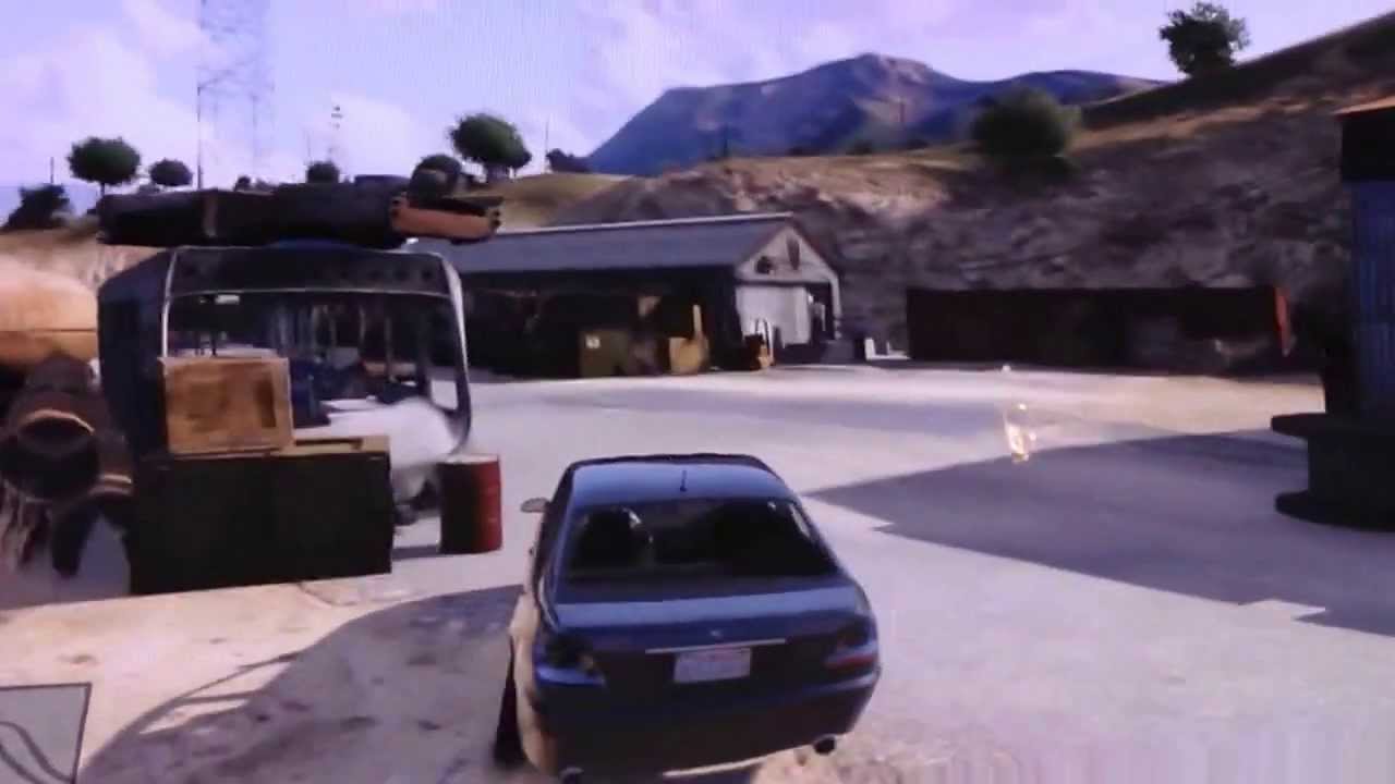 Grand theft auto 5 car scrapyard