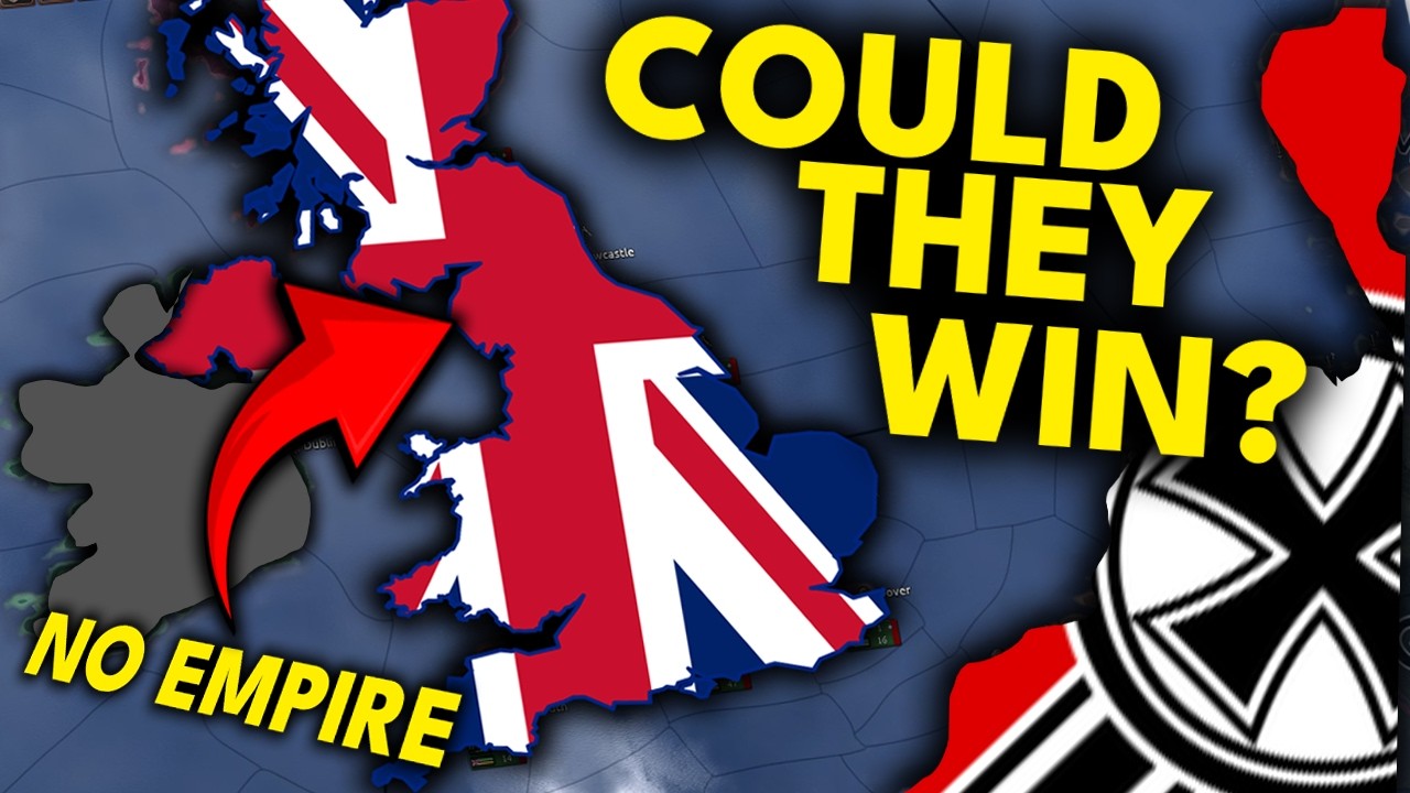Can The UK Win WWll Alone Against The World - HOI4