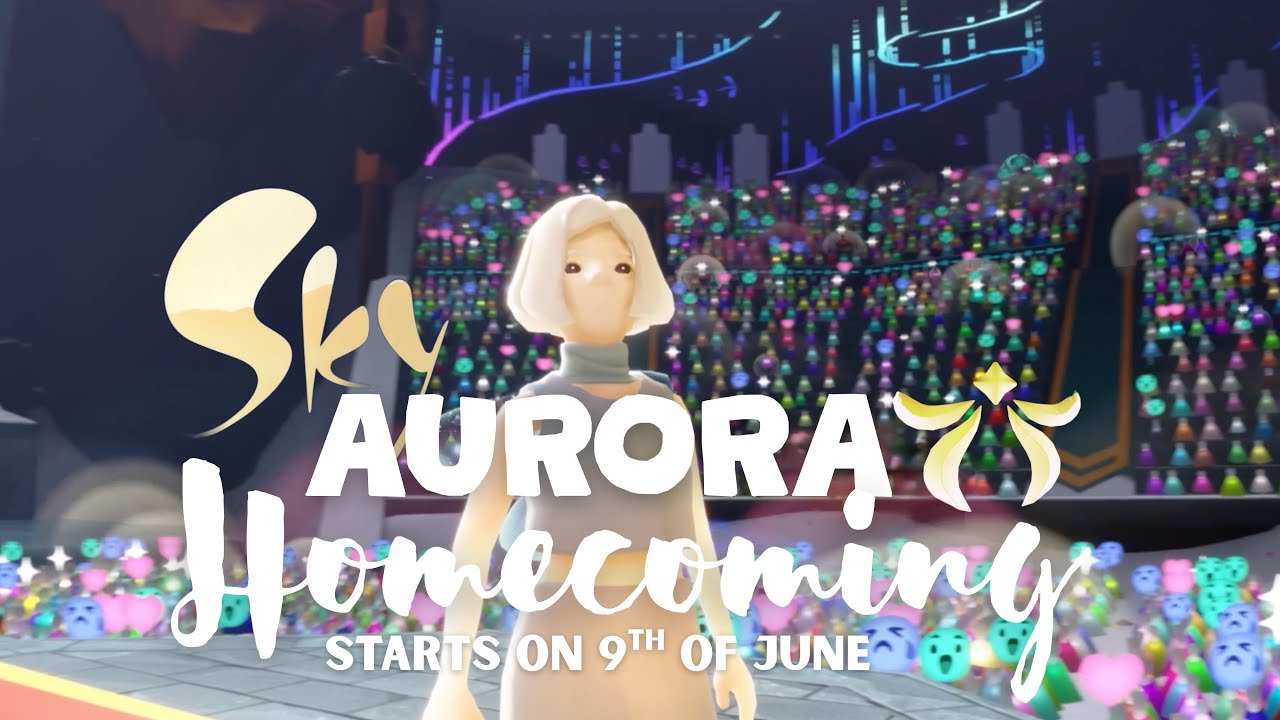 Aurora Homecoming starts on the 9th of June | Sky children of the light | Noob Mode