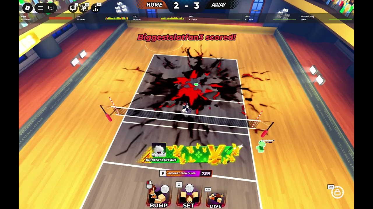 Volley ball legends gameplay!{I lost sorry!}