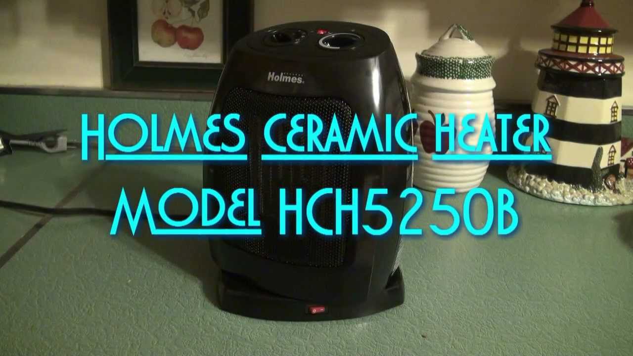 Holmes Ceramic Oscillating Portable Heater Review - Model HCH5250B HCH520TG