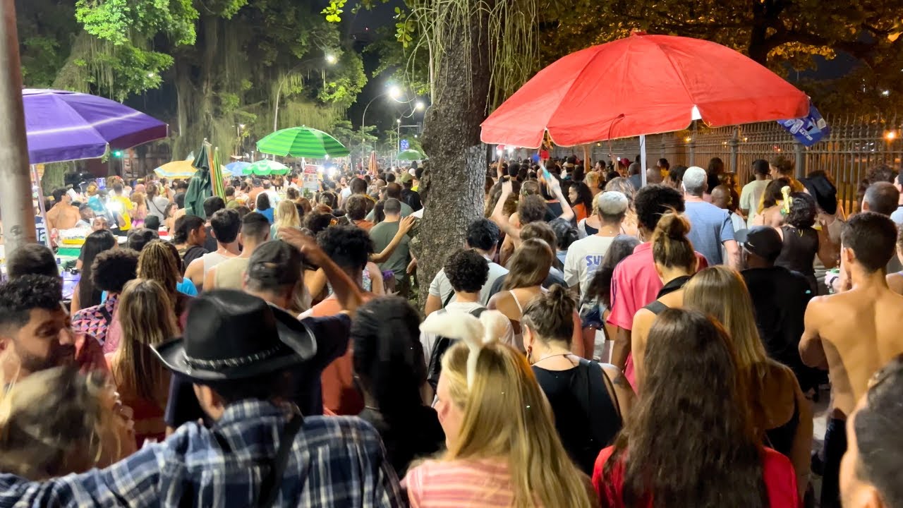 Pre-Carnival Rio de Janeiro 2025 | The Magic of Street Carnival in Brazil 【4K】