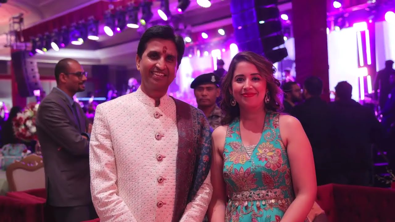 Anchor Juhi Malhotra - Hosting Celebrity Wedding #anchoring #weddingevent