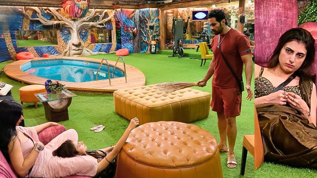 Bigg Boss 19 New Promo: Farhana Ne Mana Kiya Duty Karne Se, Abhishek Angry On Her, Mridul Crying