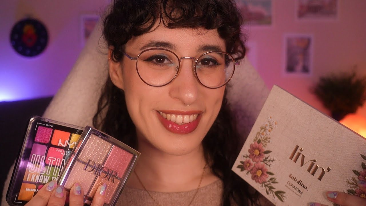 ASMR GRWM probando maquillaje: DIOR, NYX, Corazona ✨ ASMR en Español