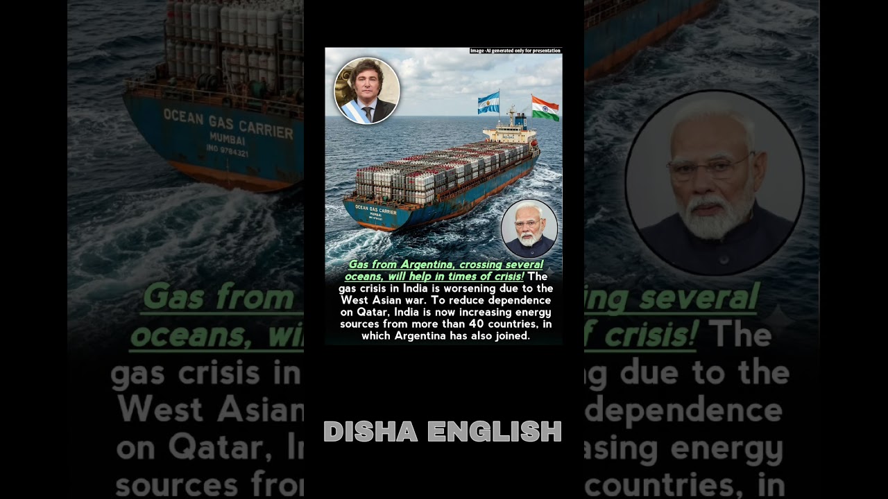 Gas from Argentina, crossing several oceans, will help in times of crisis