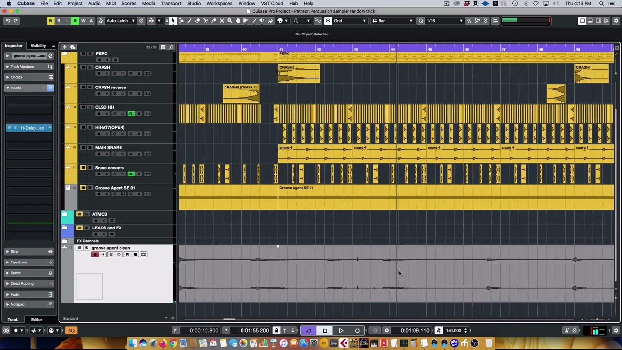 Random Percussion Trick
