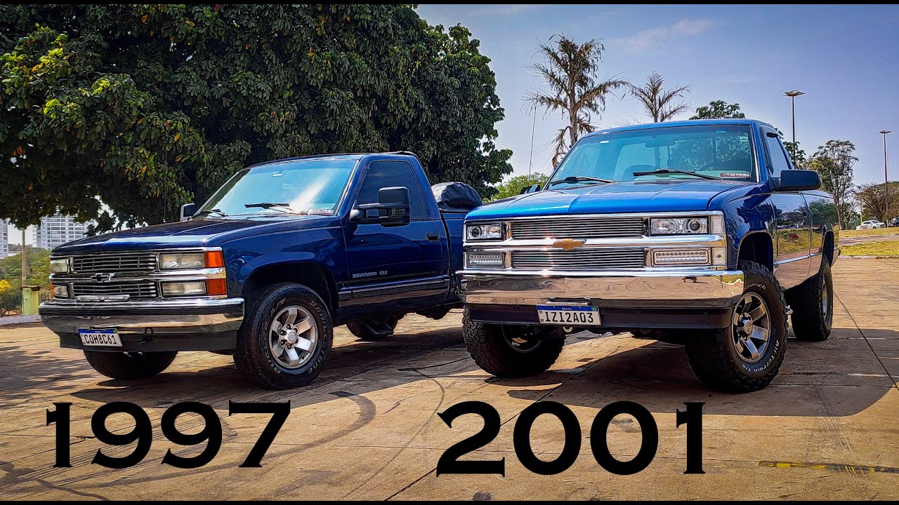 Diferenças silverado 1997 (argentina) 2001 (brasileira) ft. @racing67 e @silveradoazul