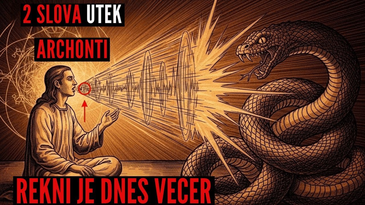 Ježíš naučil vyvolené dvě slova, jak uniknout pasti archontů — řekněte je dnes večer