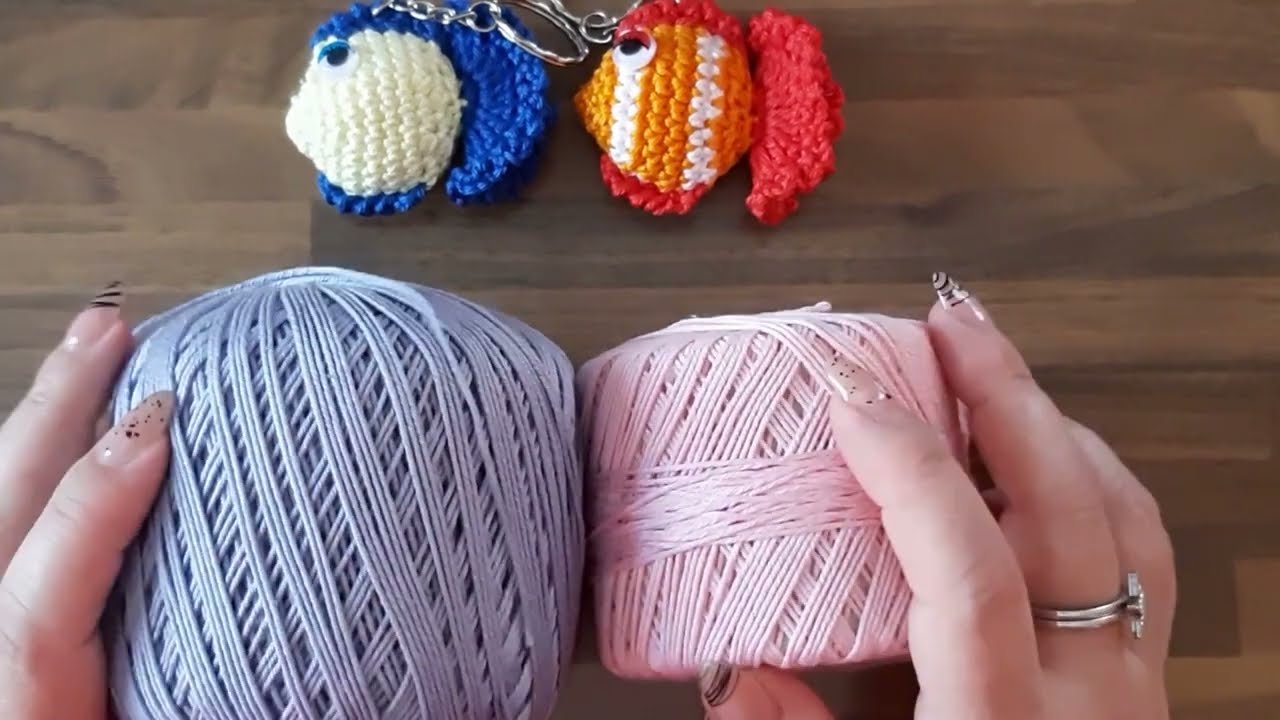 Portachiavi a pesciolino