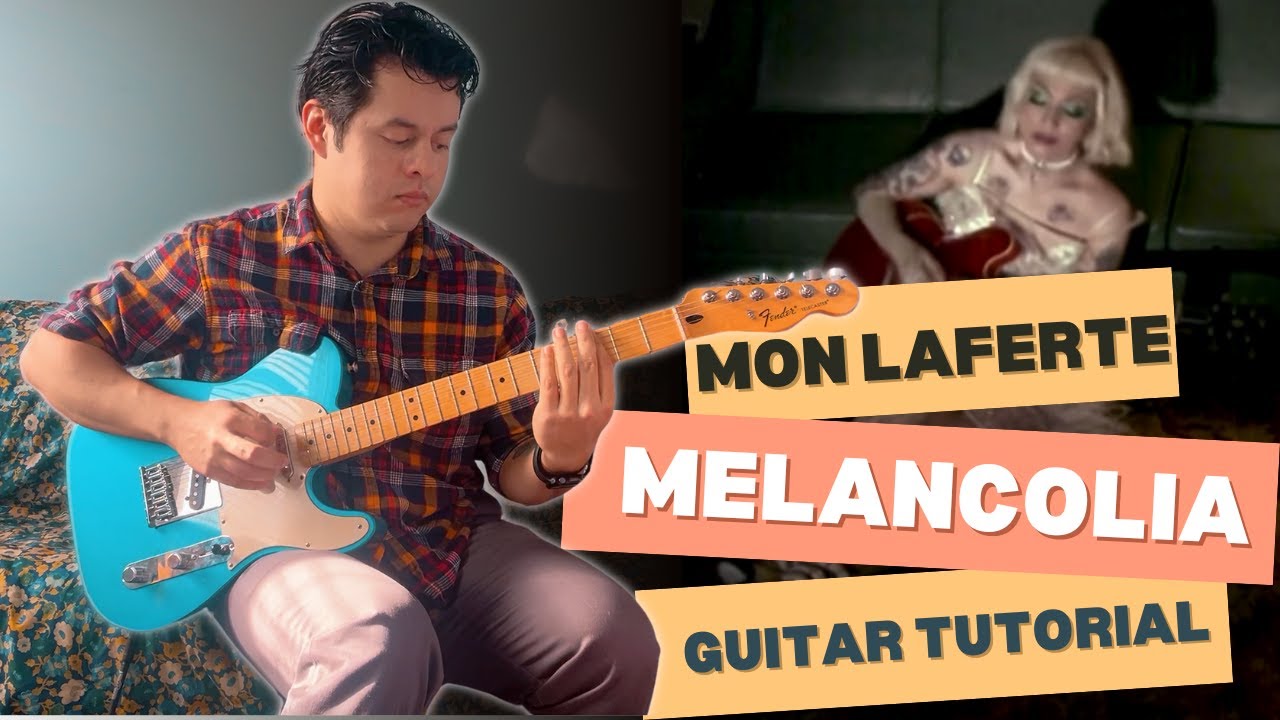 Melancolia - Mon Laferte | Tutorial de Guitarra (SOLOS y Acordes Faciles)