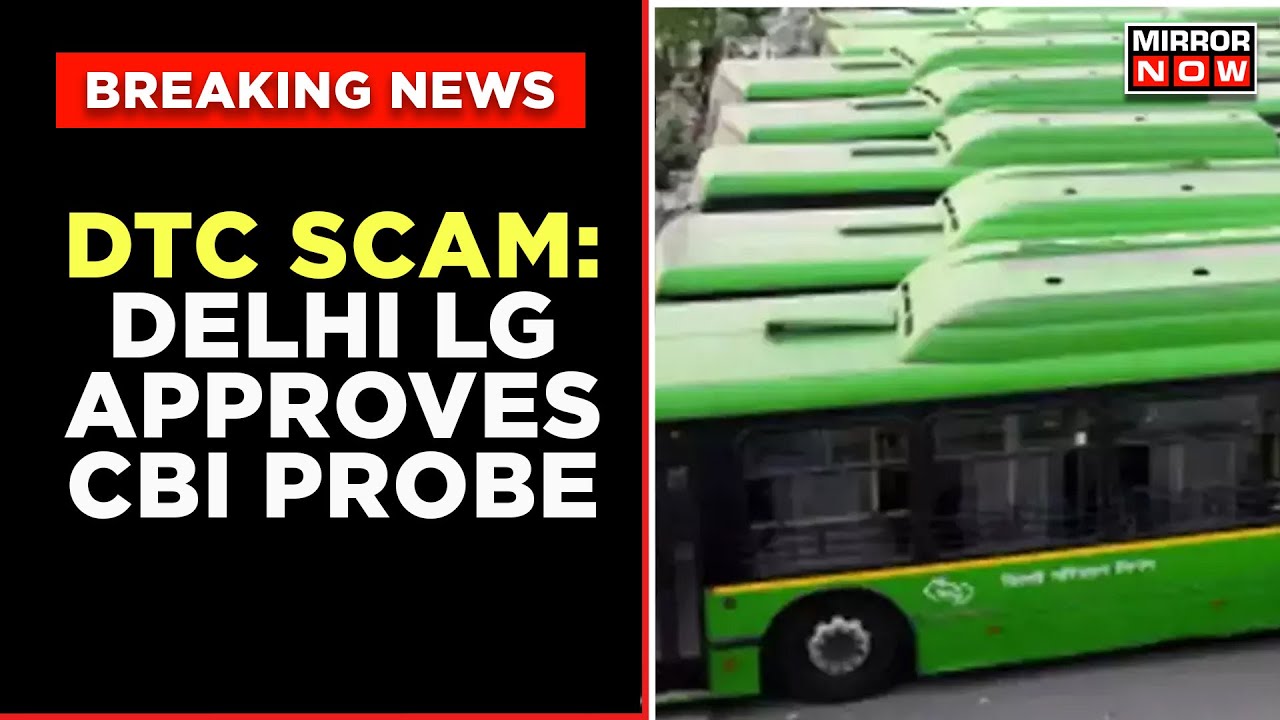 Delhi Govt Vs LG Face-Off | LG VK Saxena Approves CBI Probe In Bus Purchase Case | Breaking News
