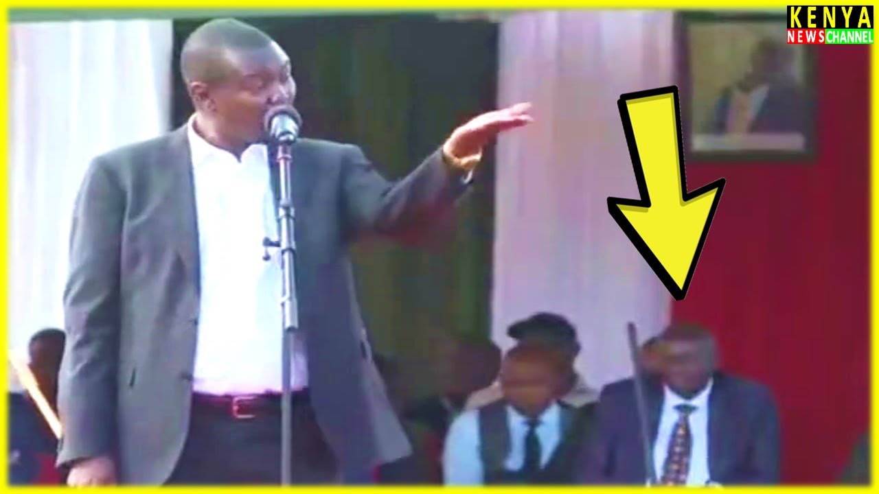 Angry Senator Mandago lectures Mt Kenya Leaders in front of Gachagua at Eldoret