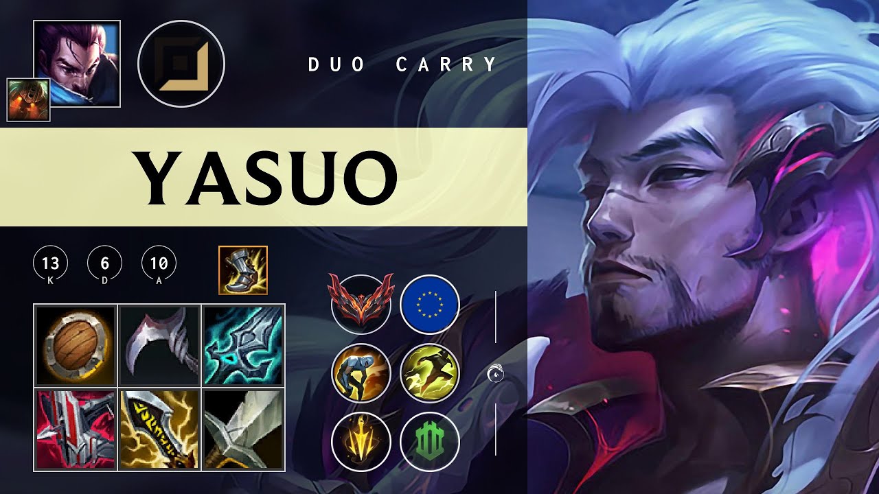 Yasuo ADC vs Caitlyn - EUW Grandmaster Patch 26.02