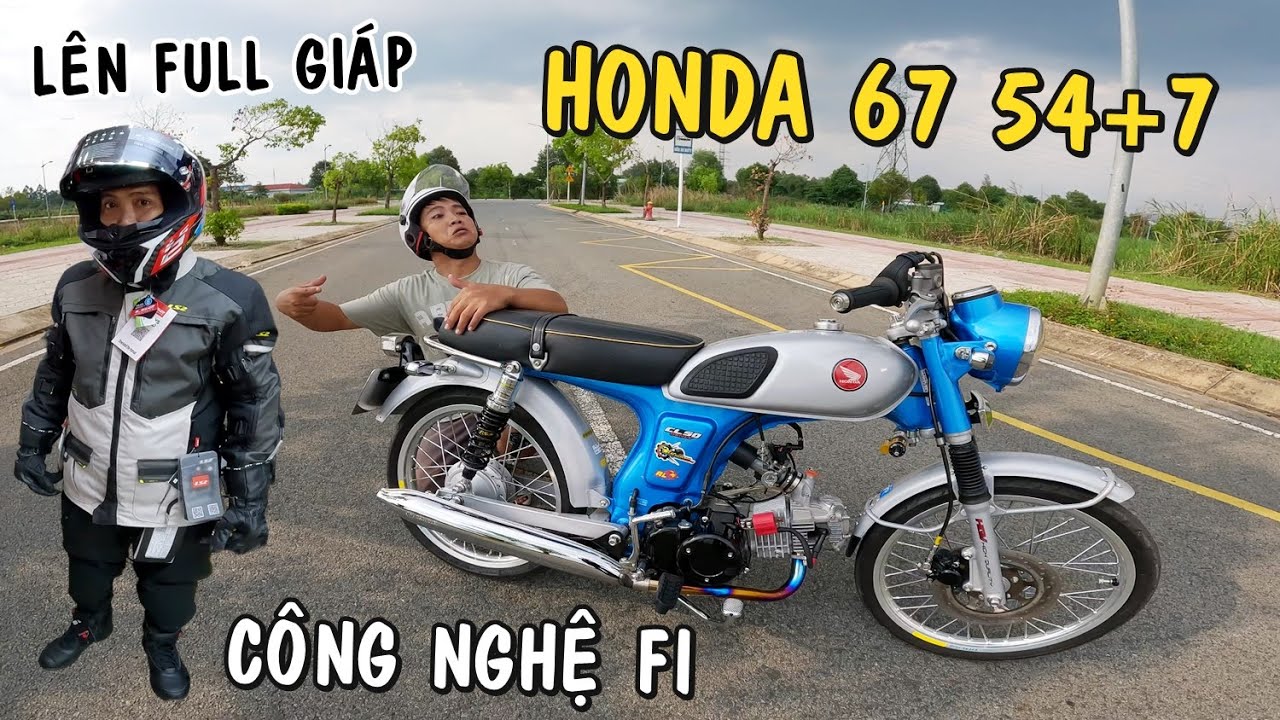 Anh Tư Báo trải nghiệm Honda 67 54+7 công nghệ mới - Phượt 4P Khai Trương Tiệm Mới!