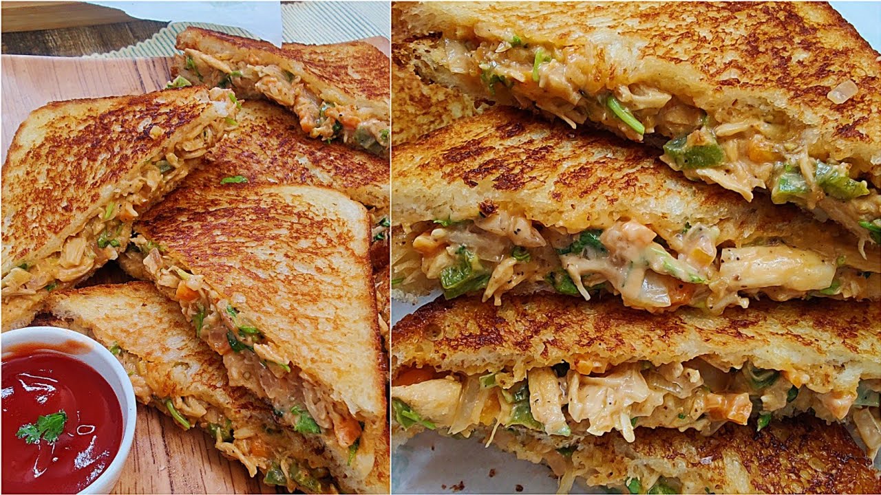 Chicken Sandwich Is Tarah Banae Roz Sab Yehi Sandwich Banwa Kar Khaenge | Chicken Sandwich Recipe