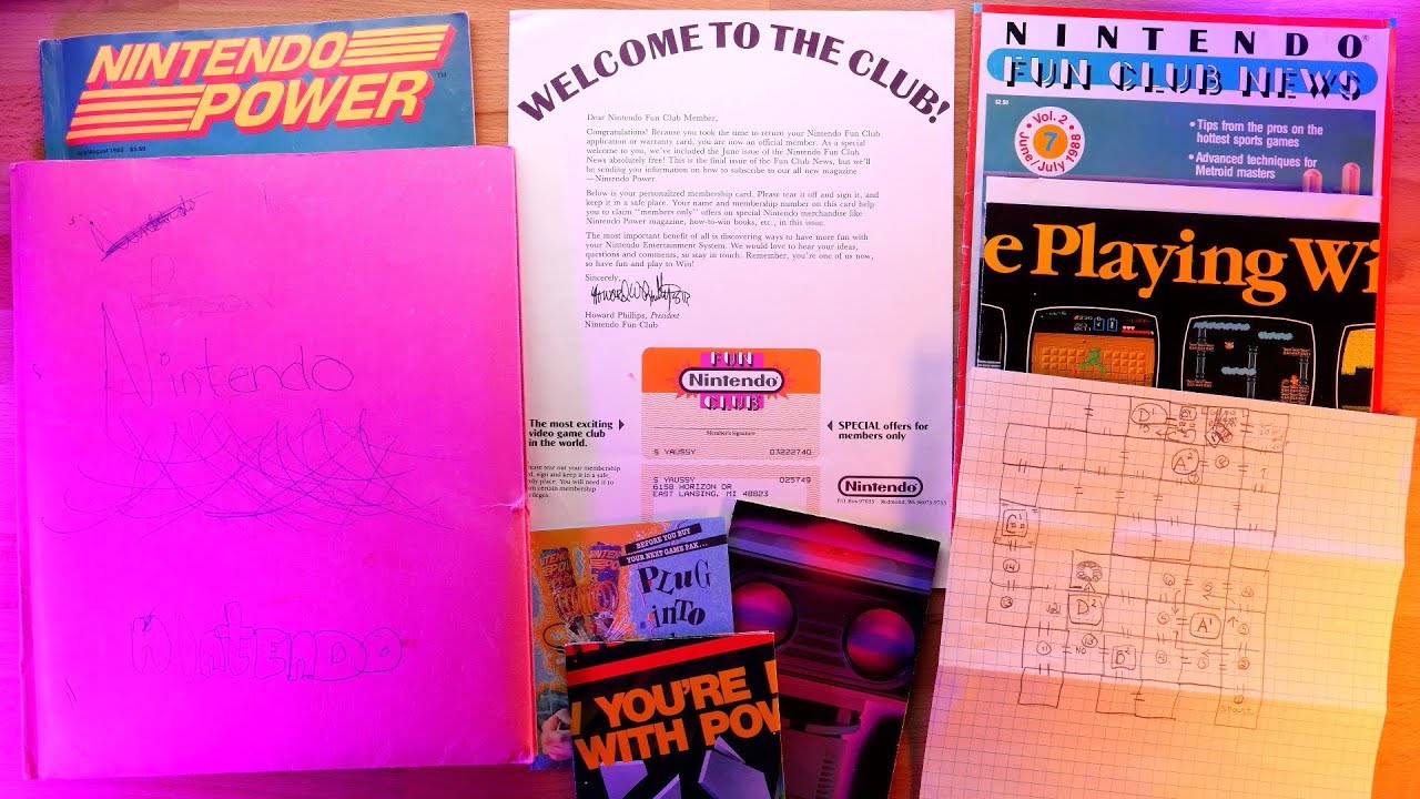 A Folder Full of Nintendo Memories Unearthed After 35 Years! | CGQ+