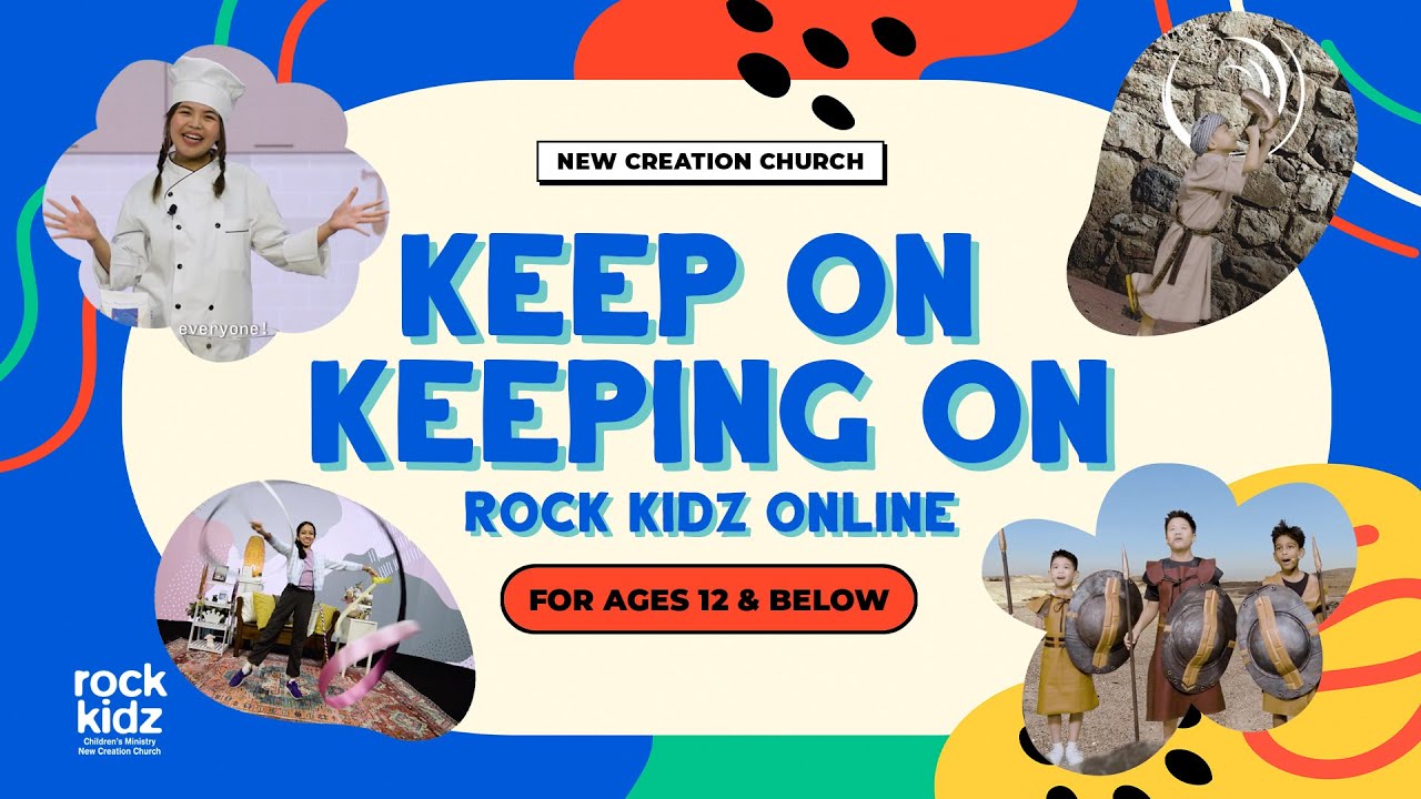 Keep On Keeping On | Rock Kidz Children’s Lesson | New Creation Church