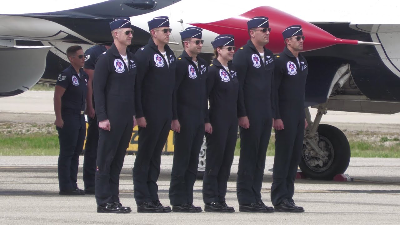 USAF Thunderbirds. Point Mugu NAS. 2023. 4K 60fps