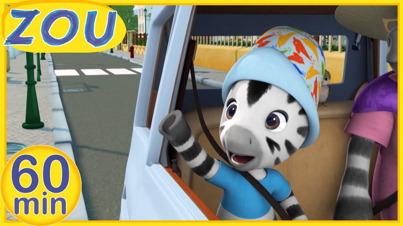 NUOVI EPISODI! Zou in italiano 🦓 La vacanza di Zou 🦓 60 min COMPILAZIONE | Cartoni animati